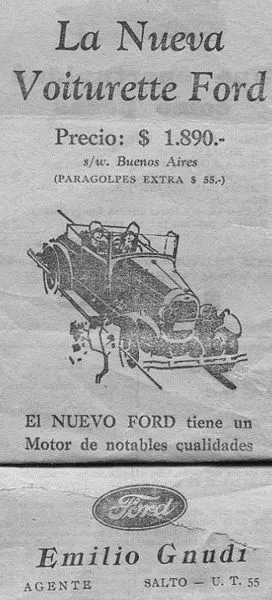 Voiturette Ford