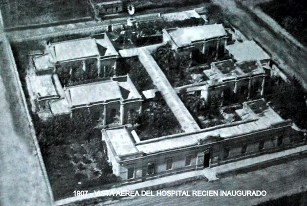 Vista aérea Hospital