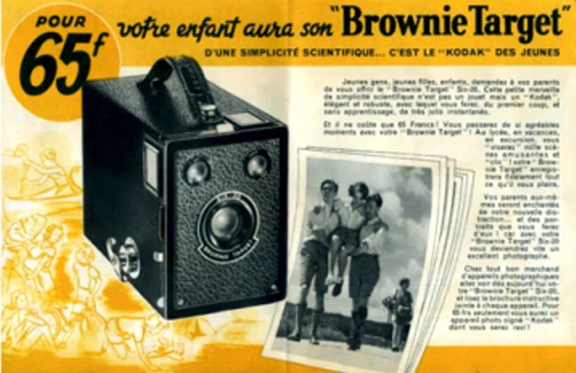 Cámara Kodak Brownie Six-20