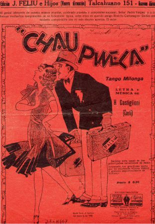 Partitura de Chau Pinela