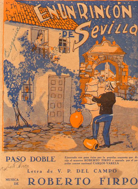 Partitura En un Rincón de Sevilla