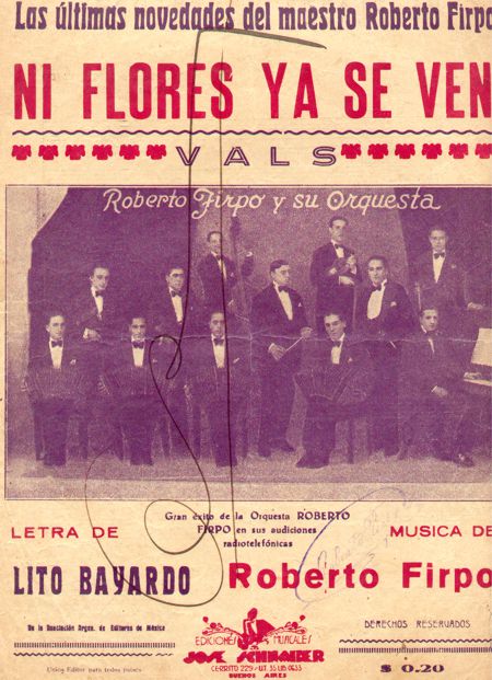 Partitura Ni Flores ya se Ven