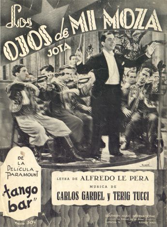 Partitura Ojos de mi Moza