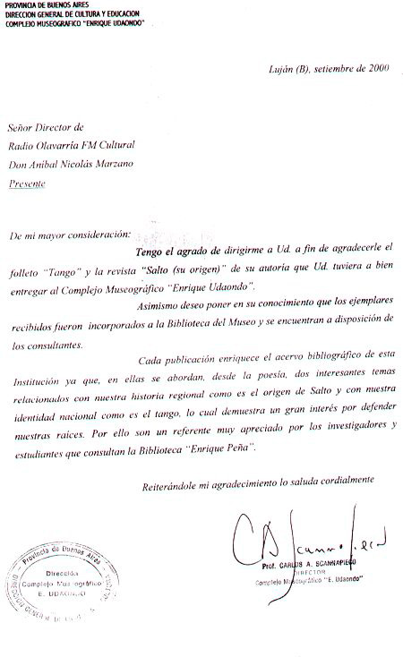 Reconocimiento del Complejo Museográfico E. Udaondo