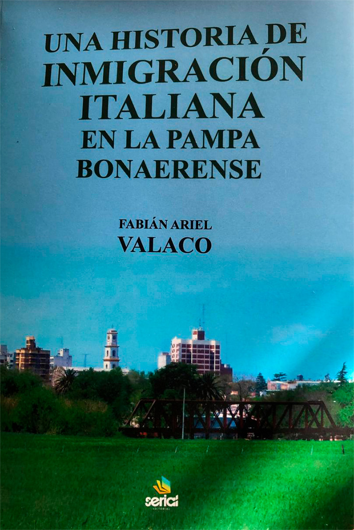 Tapa del libro Inmigración Italiana