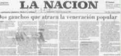 Artículo de La Nación sobre Pancho Sierra